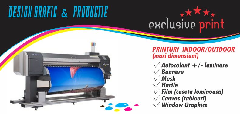 servicii printare autocolant banner mesh